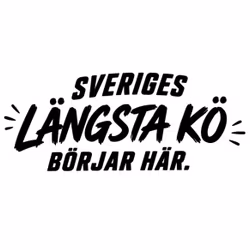 Dekal - Sveriges längsta kö börjar här