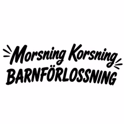 Dekal - Morsning Korsning Barnförlossning