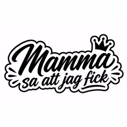 Dekal - Mamma sa jag fick