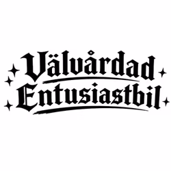 Dekal - Välvårdad Entusiastbil
