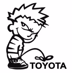 Dekal - Kalle Kissar på TOYOTA