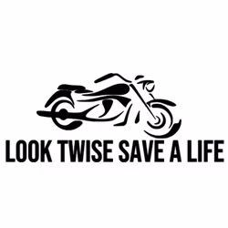 Dekal - LOOK TWISE SAVE A LIFE