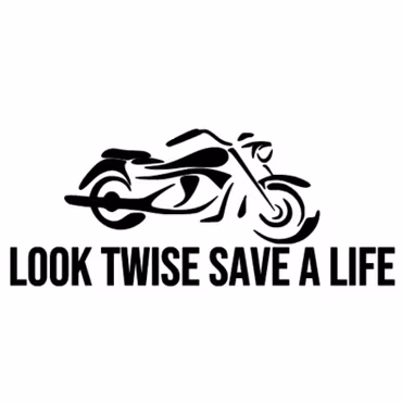 Dekal - LOOK TWISE SAVE A LIFE
