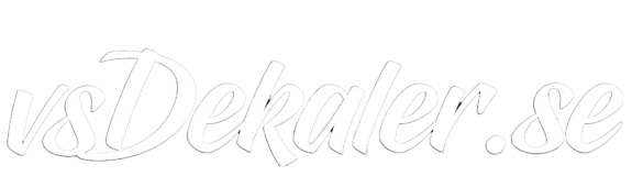 vsDekaler - Dekaler från 29 kronor