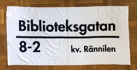 Biblioteksgatan handduk