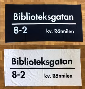 Biblioteksgatan handduk
