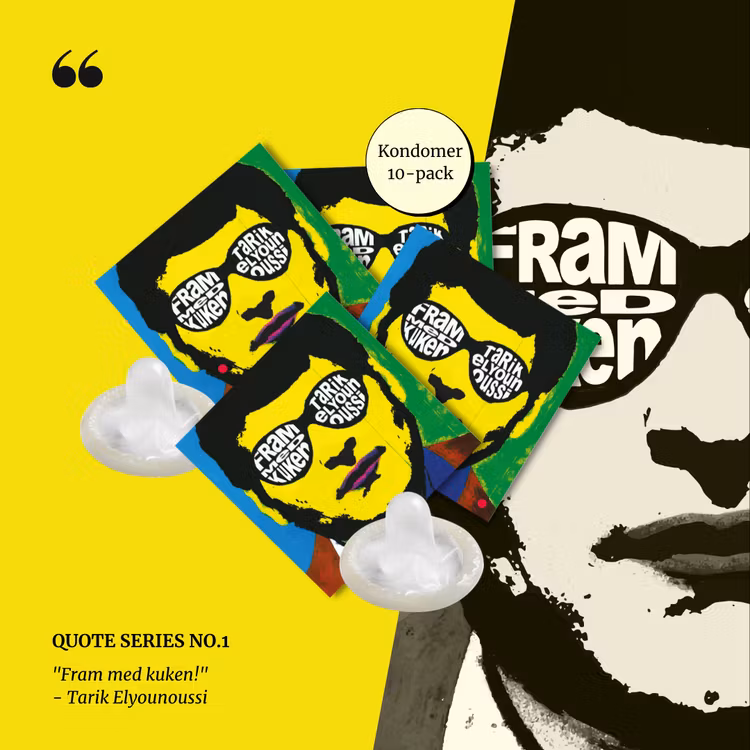 Kondomer - Fram med kuken! (10-pack)