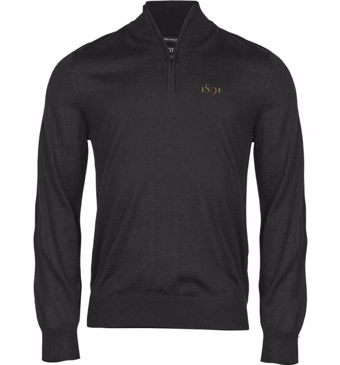Half-zip 1891 - svart
