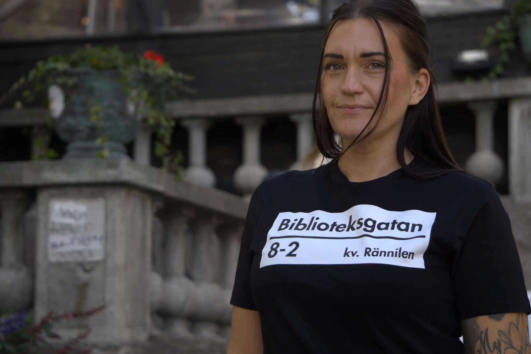 T-shirt "Biblioteksgatan" - Vuxenstorlekar