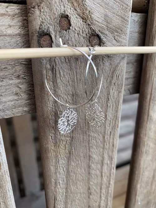 Örhängen – Flinga, silver
