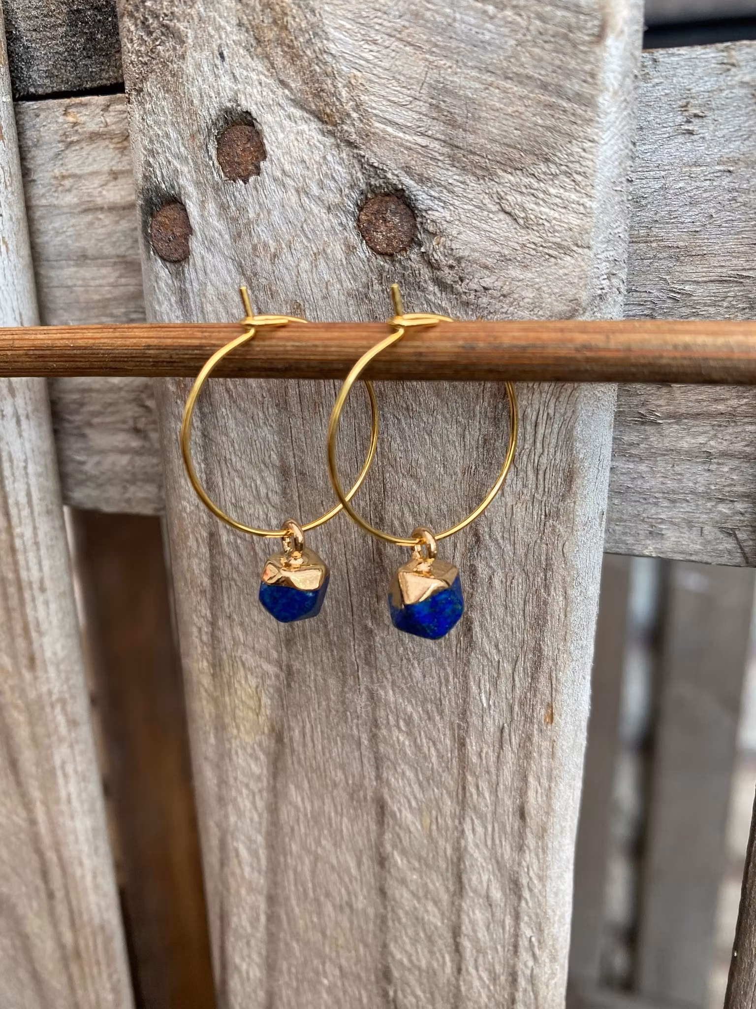 Örhängen – Lapis, mini