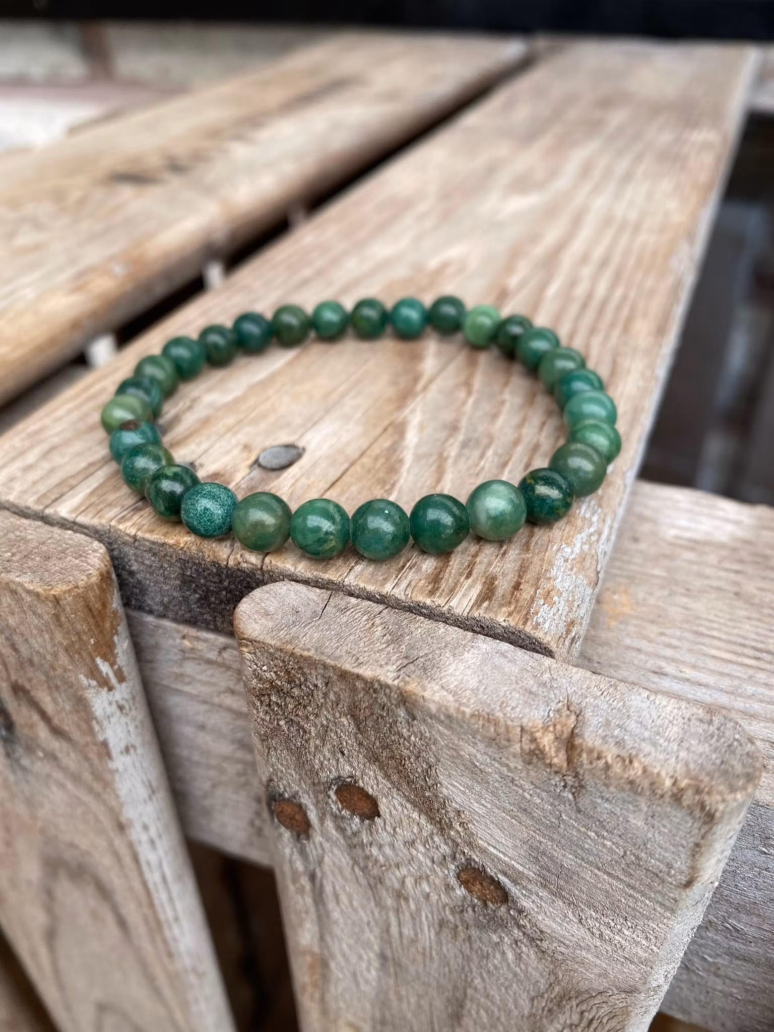 Armband – Afrikansk jade