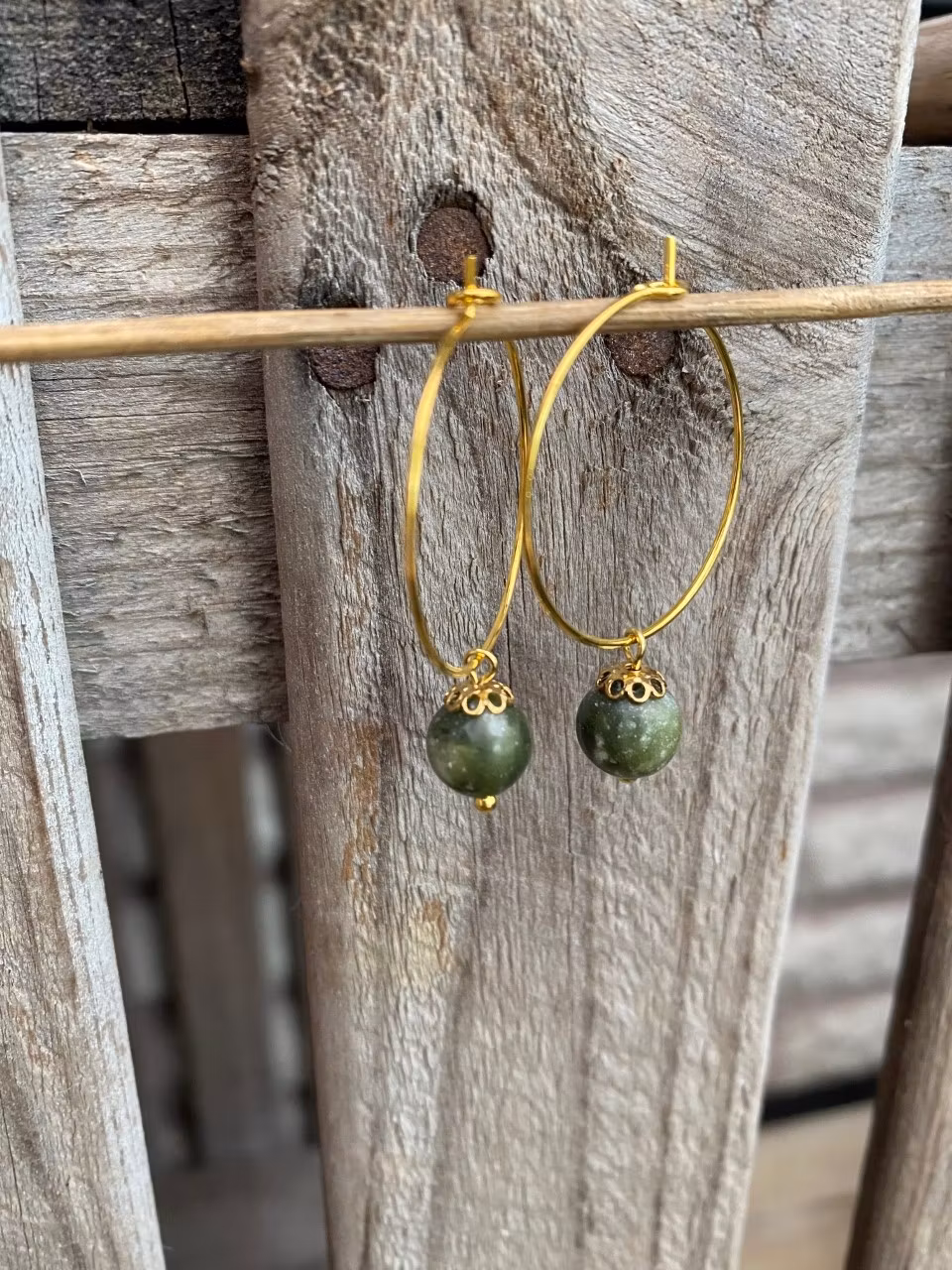 Örhängen – Peridot