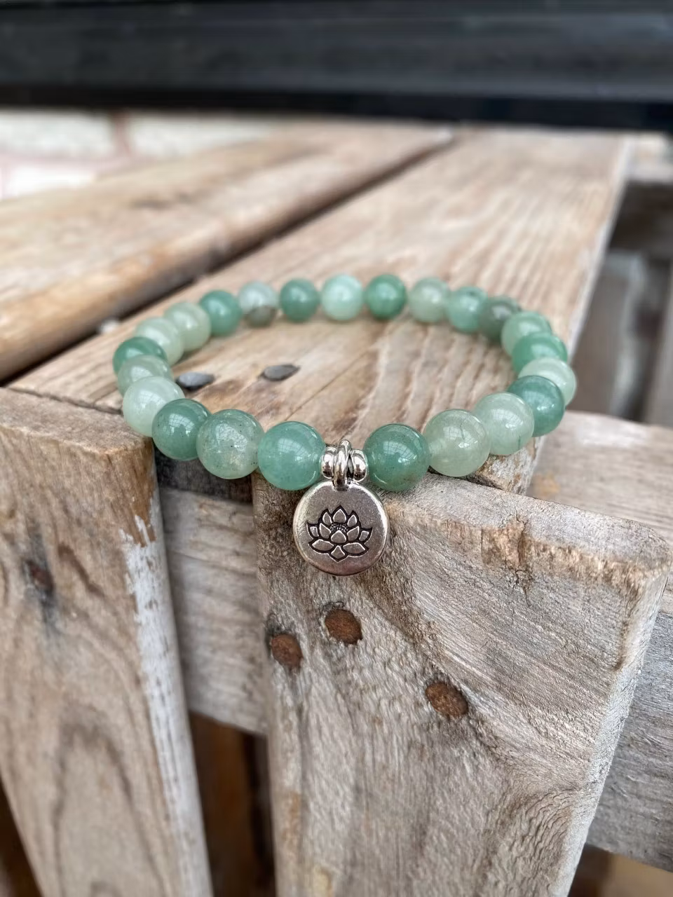 Armband – Aventurin, grön