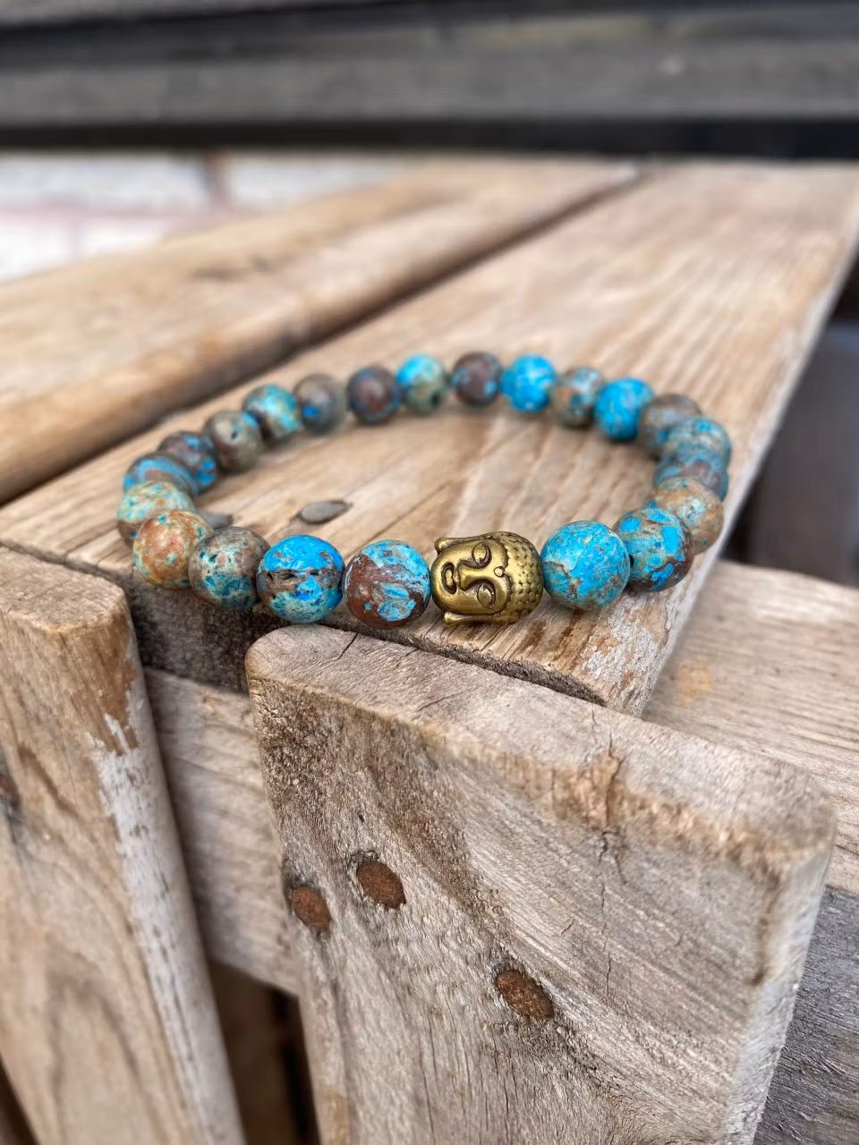 Armband – Havsagat & buddha