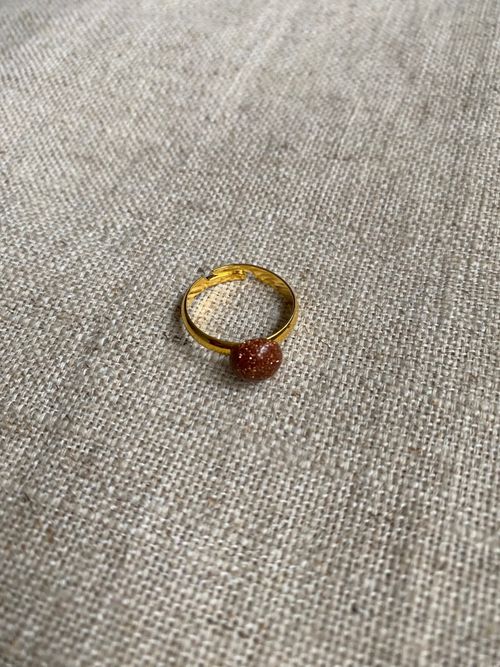 FYND – Ring, guldsten