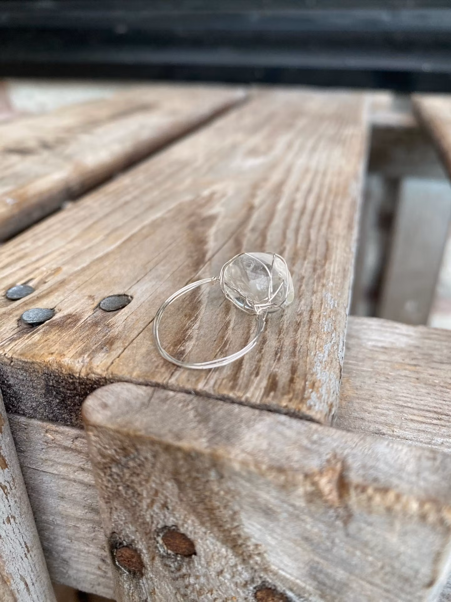 Ring – Bergkristall