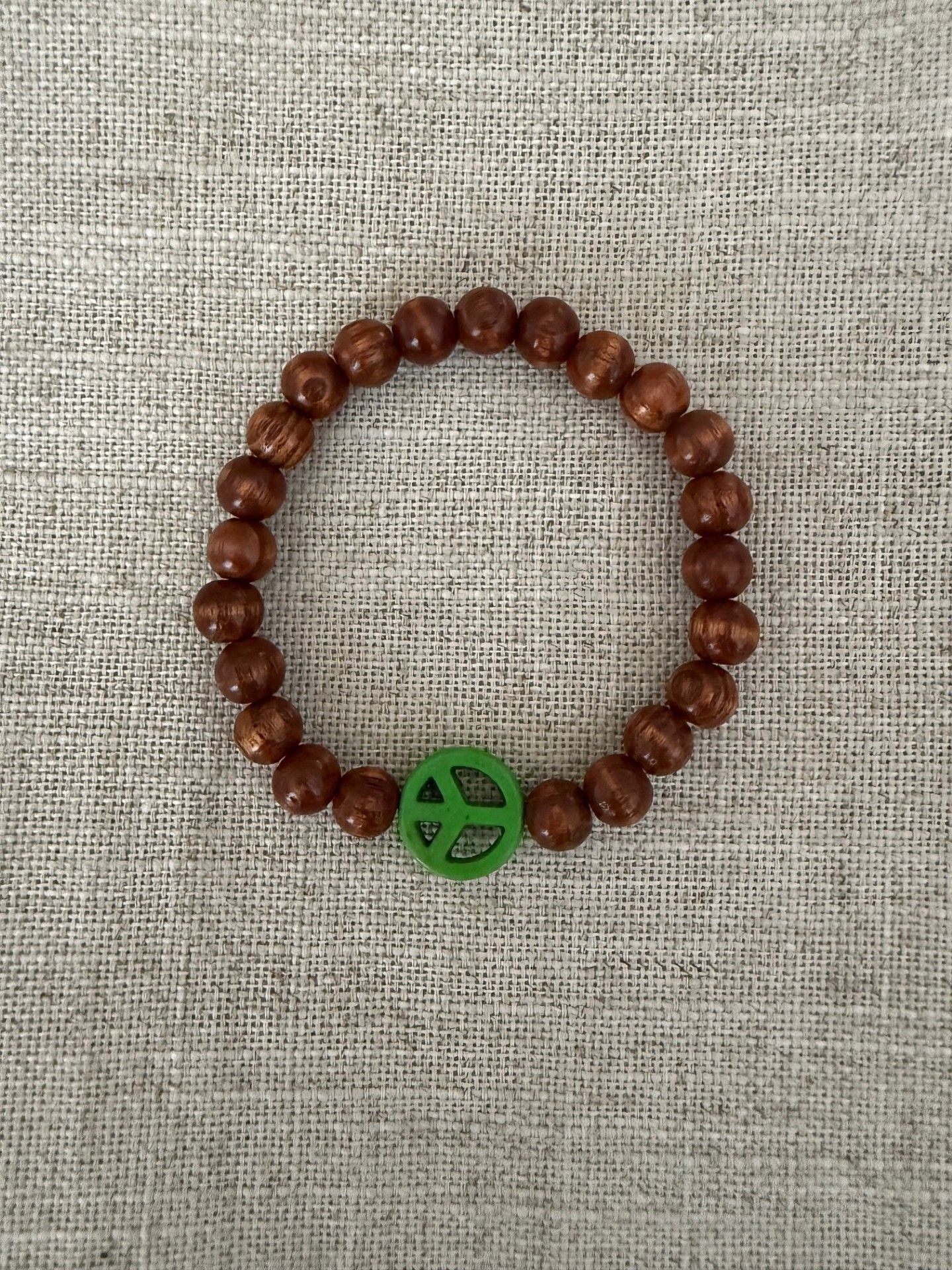 FYND – Armband, peace grön