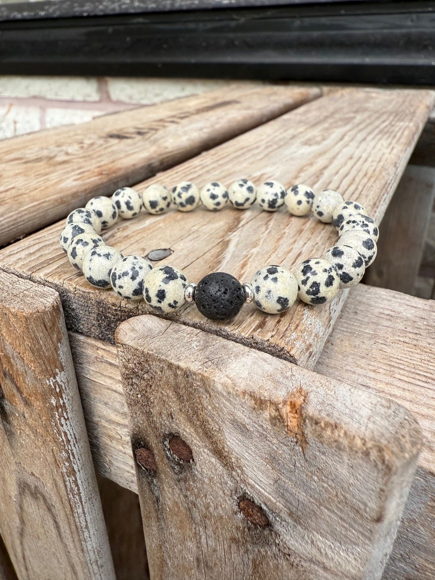 Armband – Dalmatinerjaspis