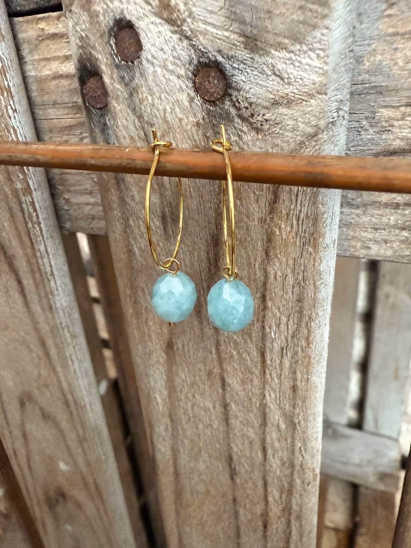 Örhängen – Amazonit