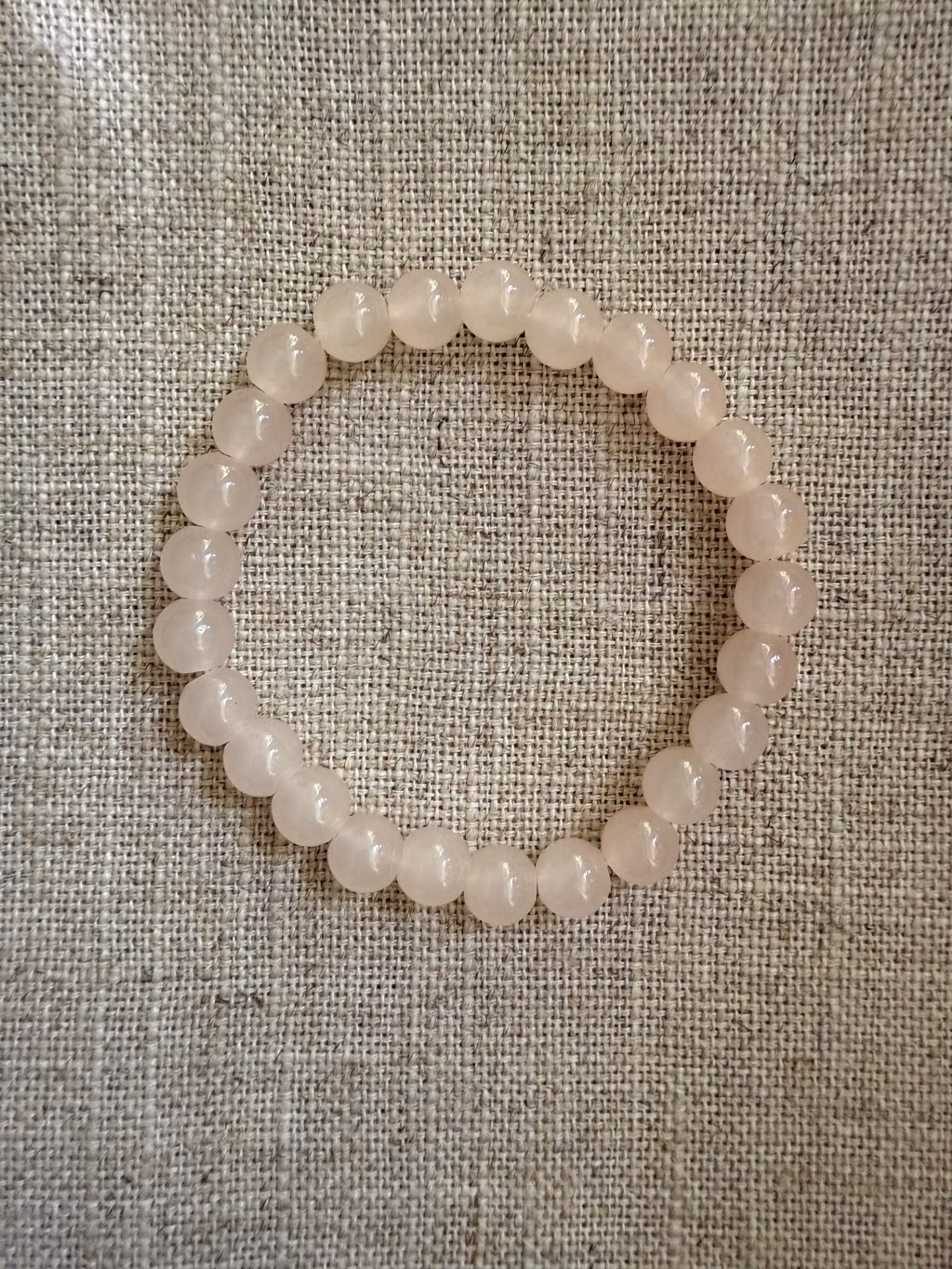 FYND – Armband, rosa glaspärlor