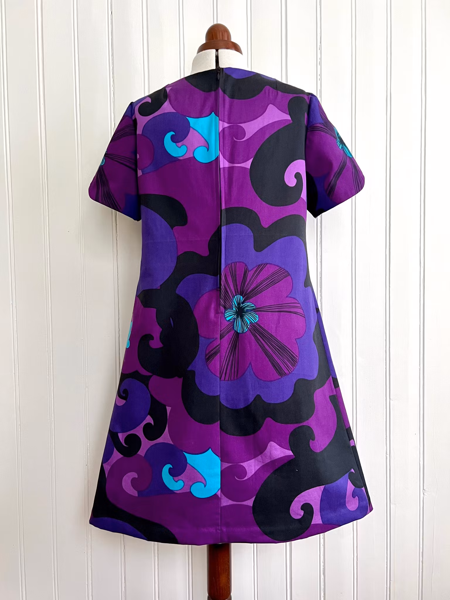 Blommor och swirls