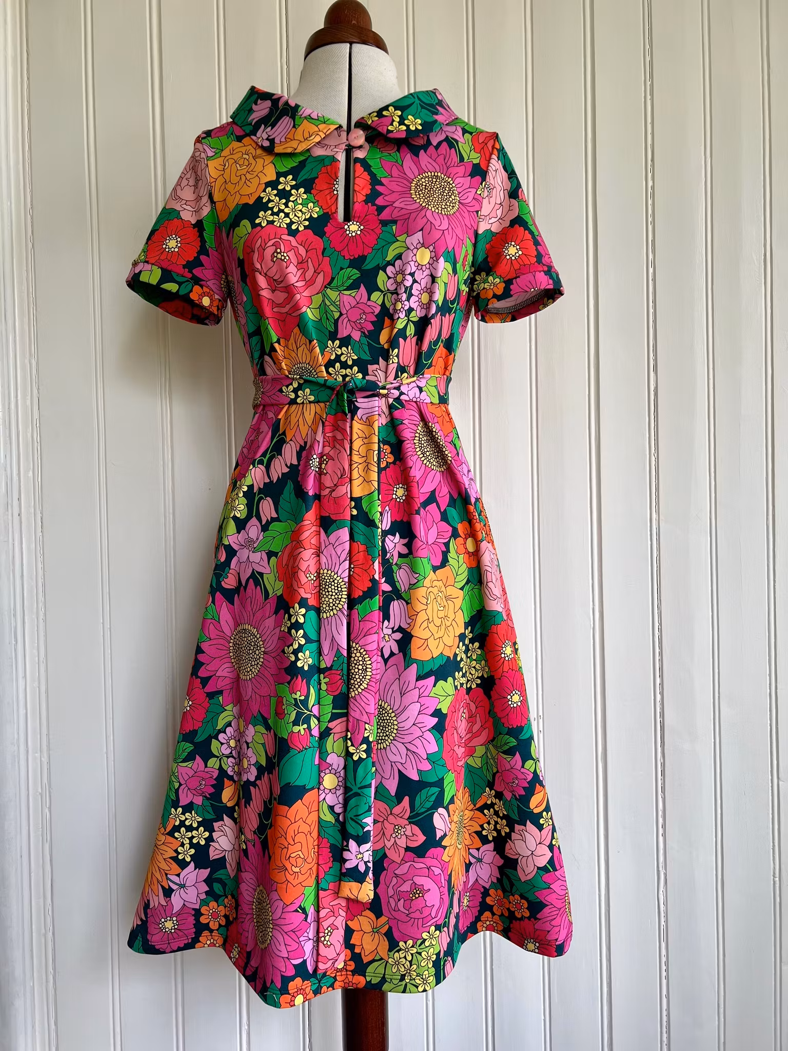 Modell Mirjam - blomsterlycka