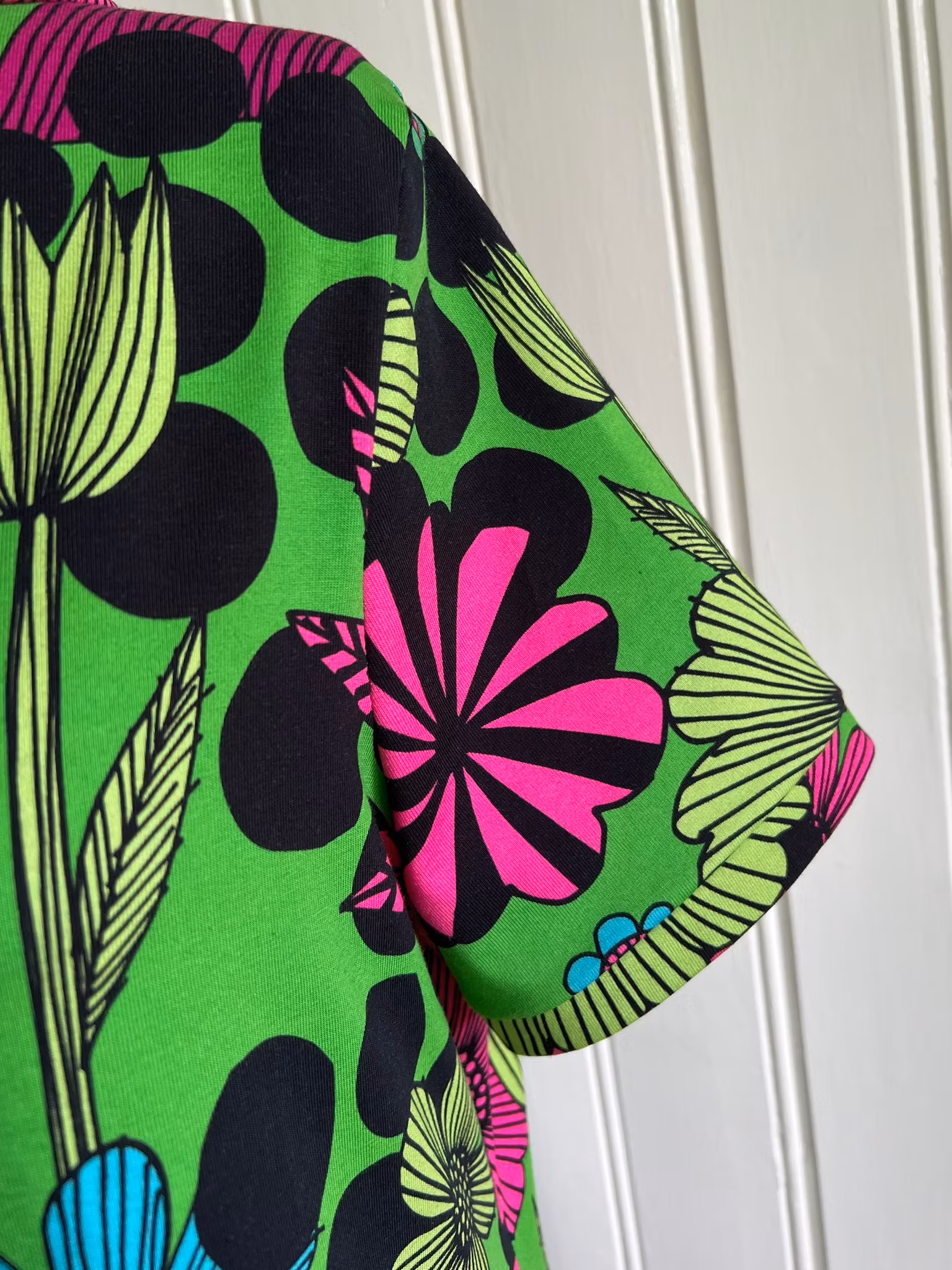 Modell Ingrid - green and bows