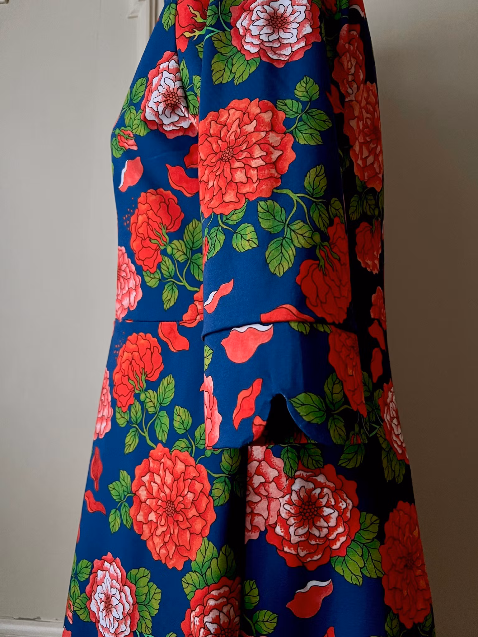 Roses in red and blue