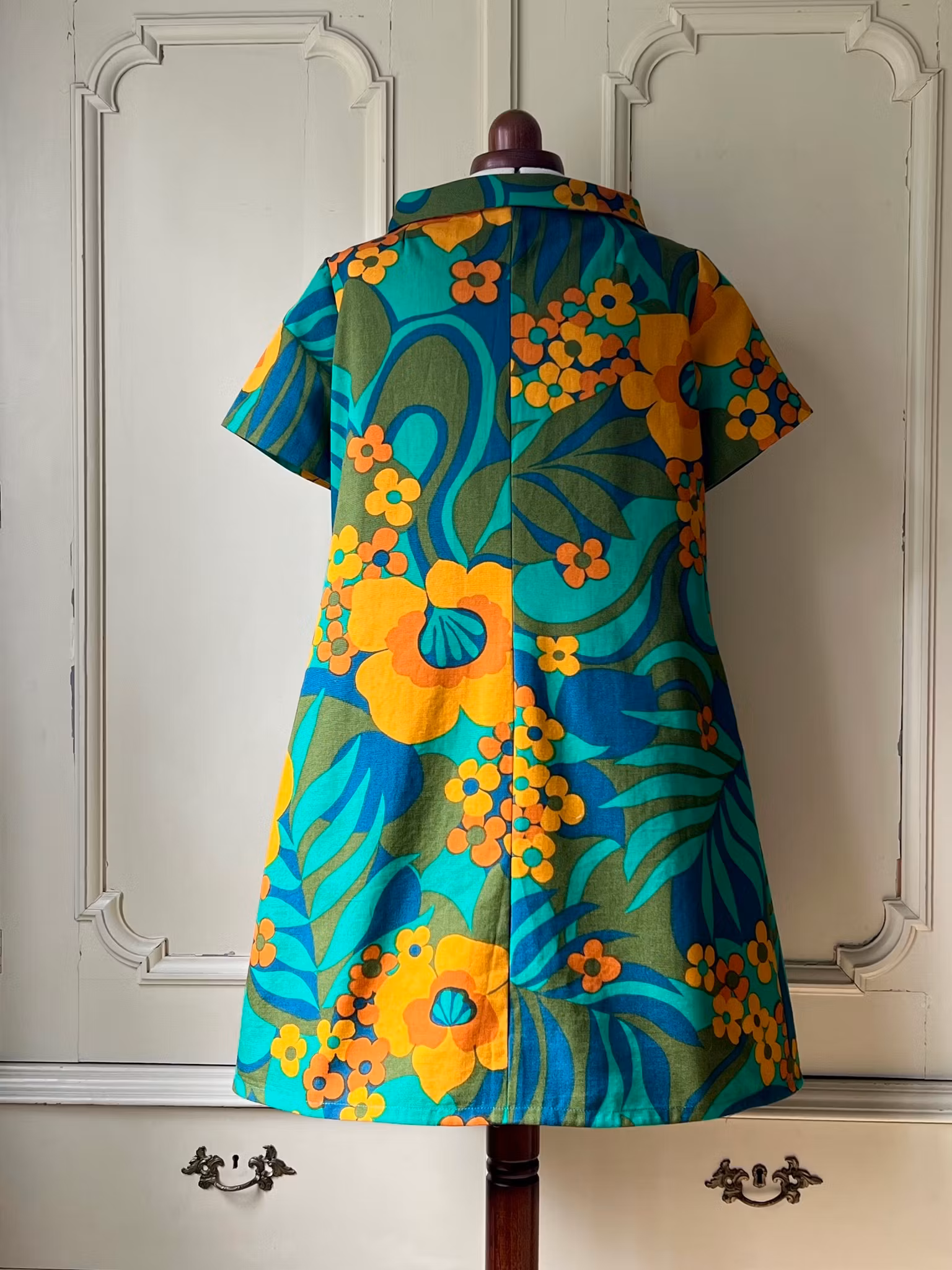 Modell Mirjam - apricot jungle