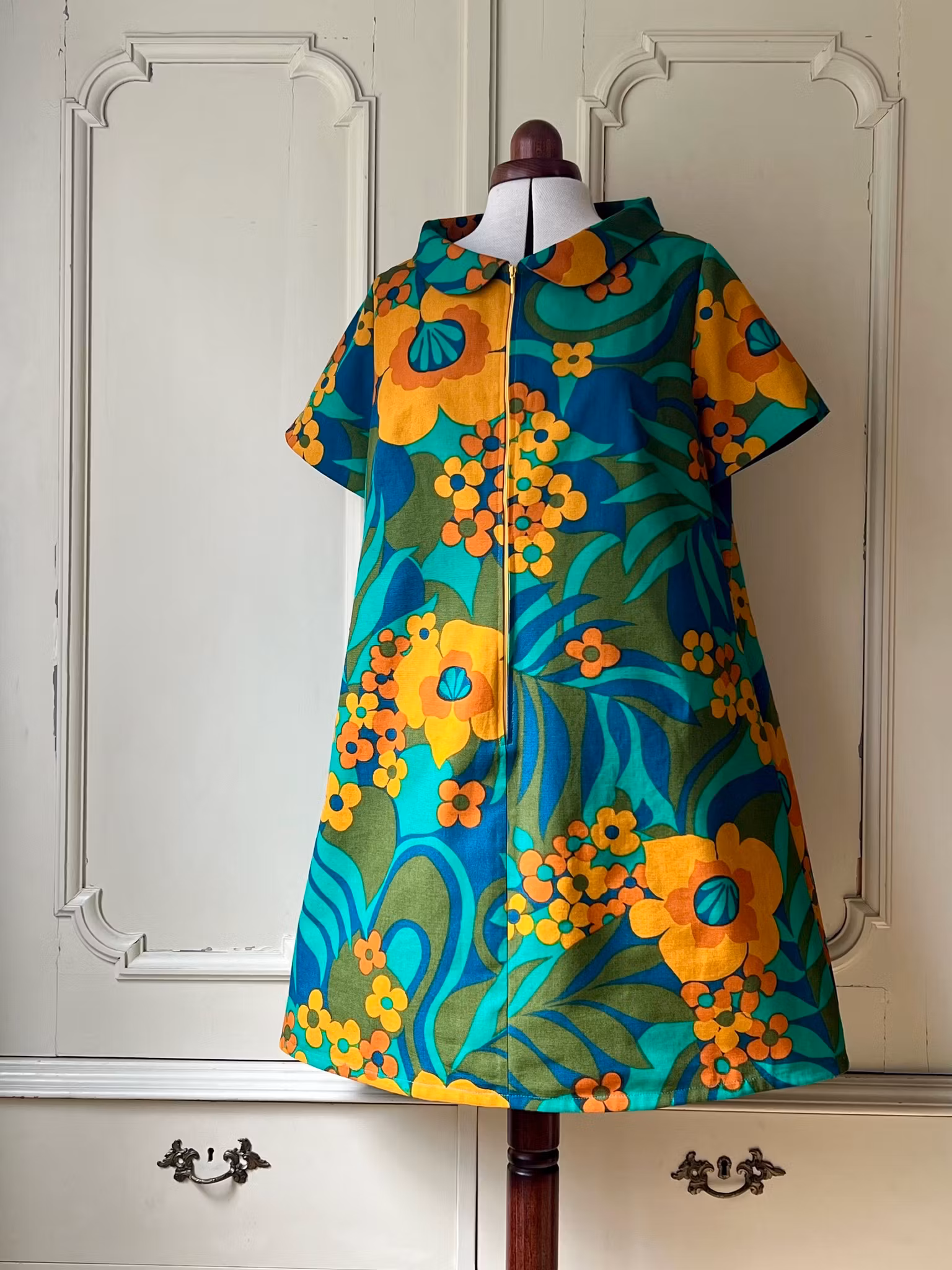 Modell Mirjam - apricot jungle