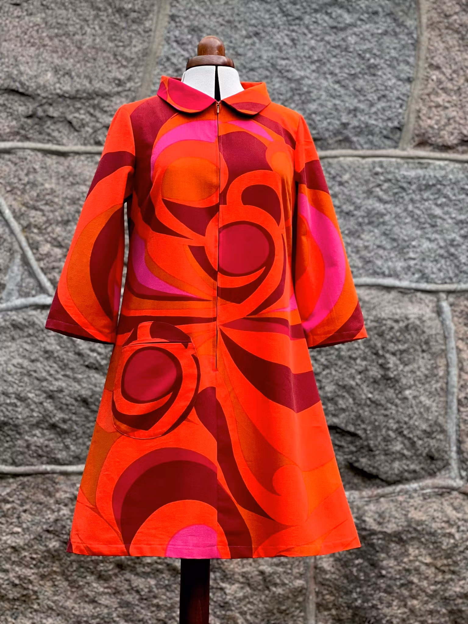 Modell Mirjam - autumn swirls