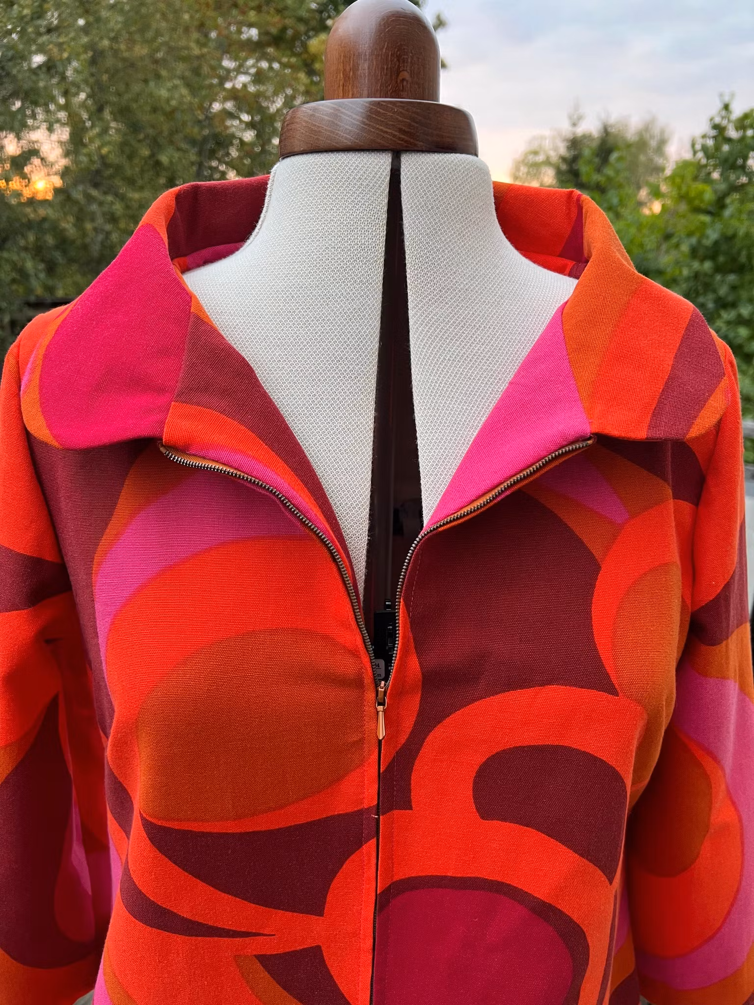 Modell Mirjam - autumn swirls