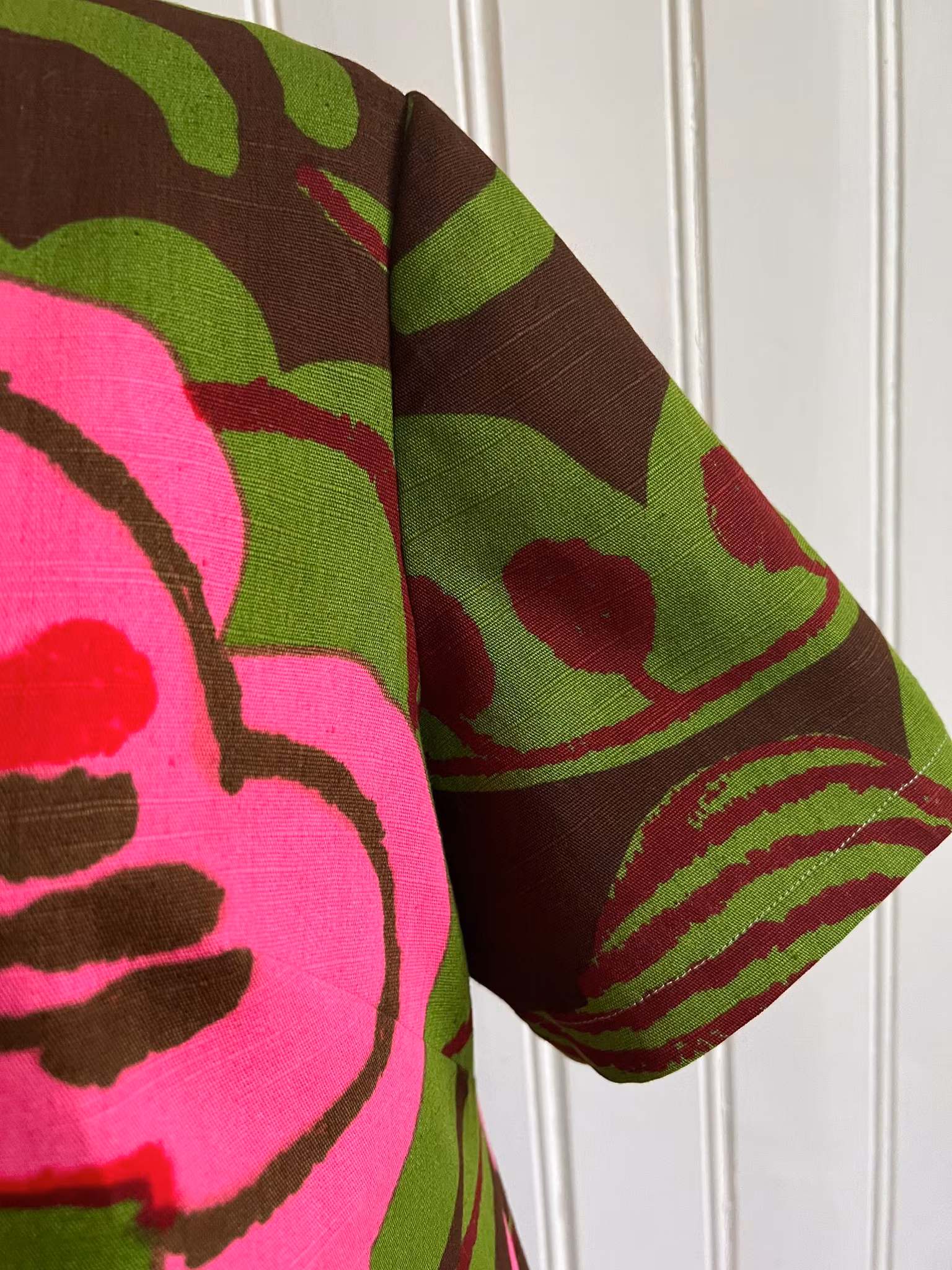 Modell Ingrid - green pink