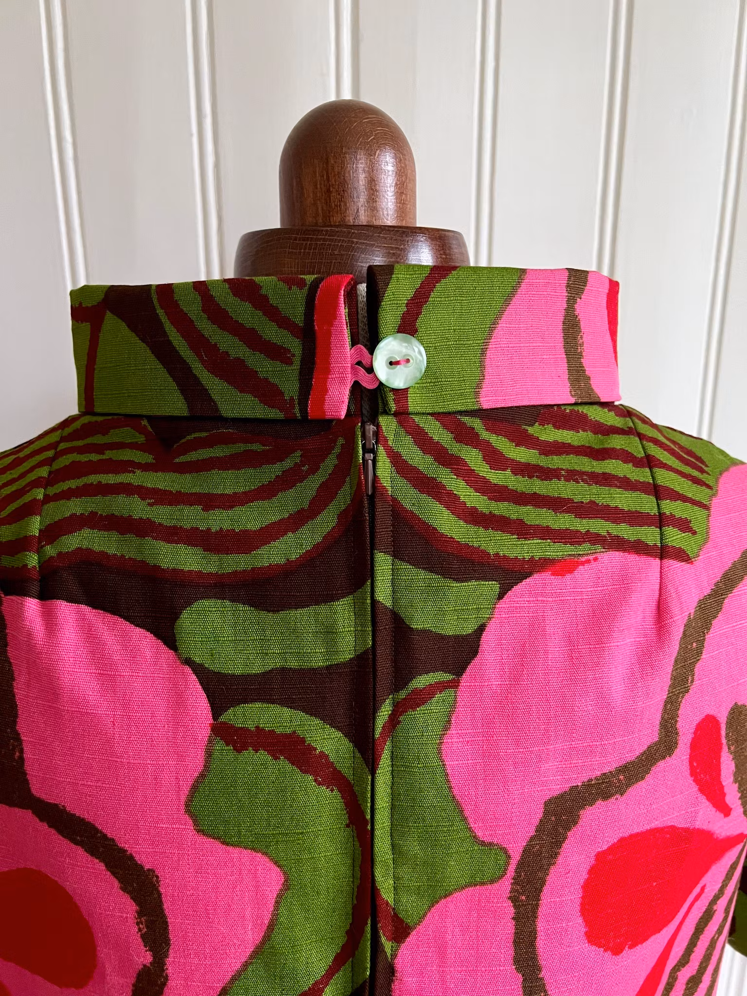 Modell Ingrid - green pink