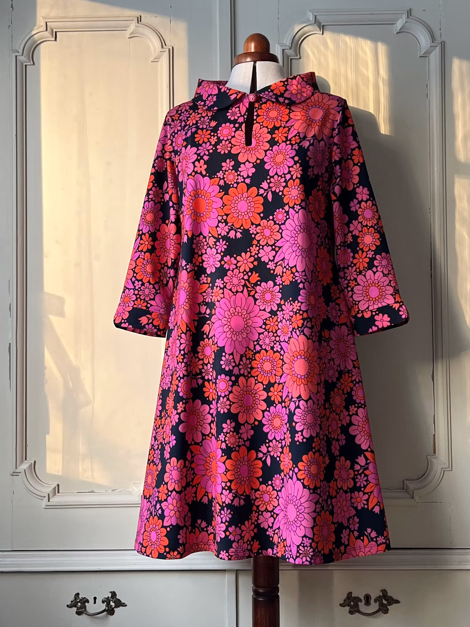 Modell Mirjam - pink and orange