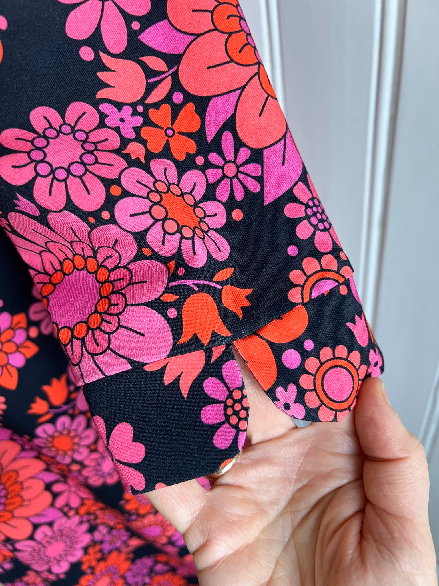 Modell Mirjam - pink and orange