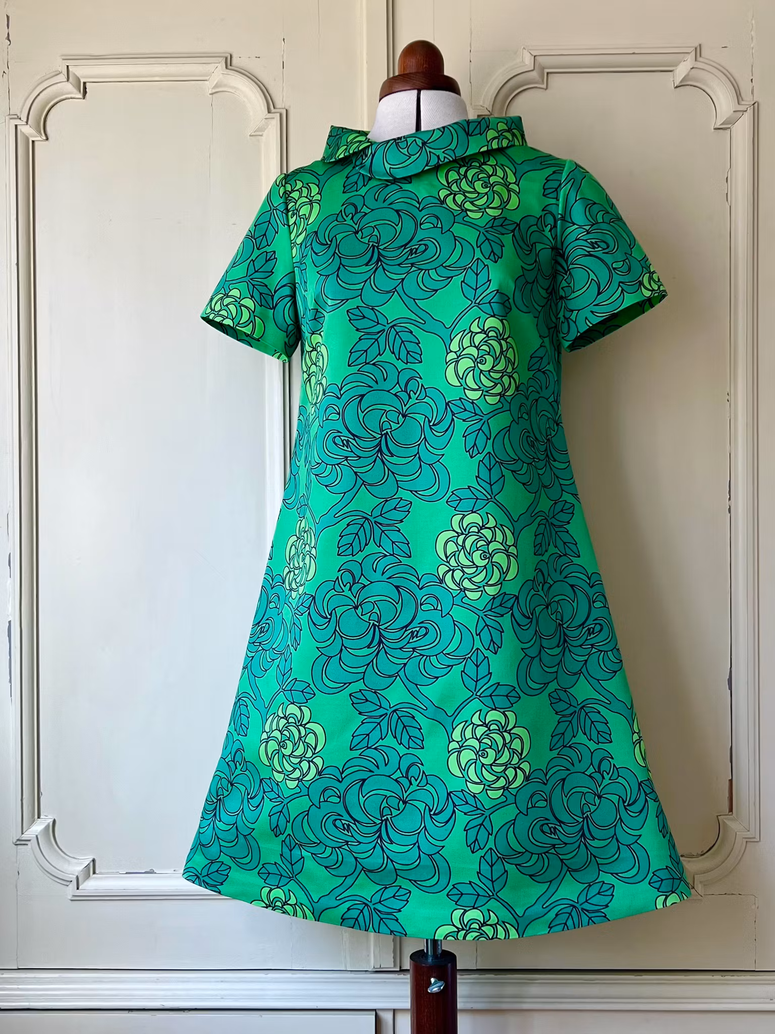 Modell Britt - Lady in green