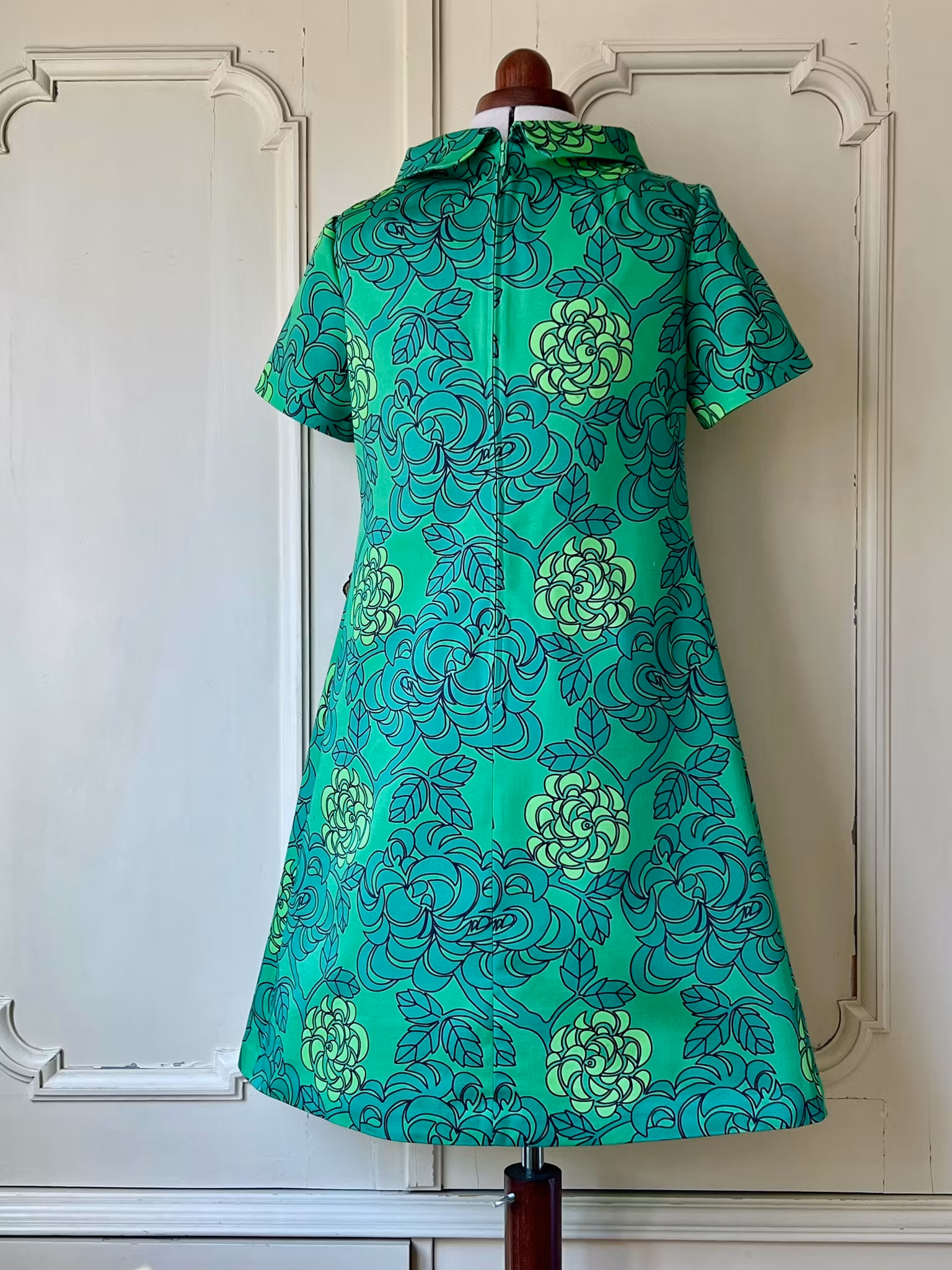 Modell Britt - Lady in green