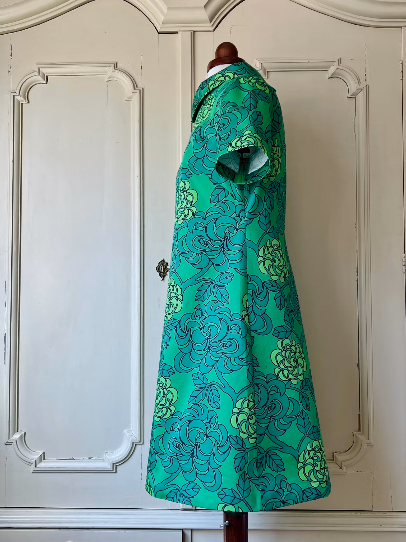 Modell Britt - Lady in green