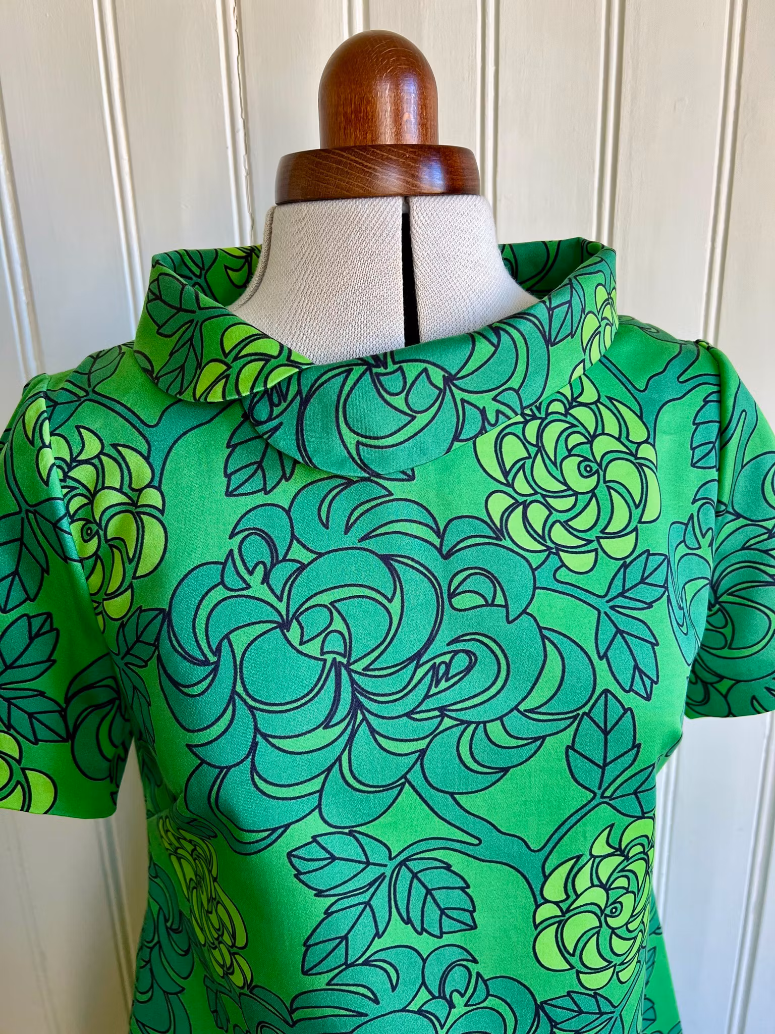 Modell Britt - Lady in green