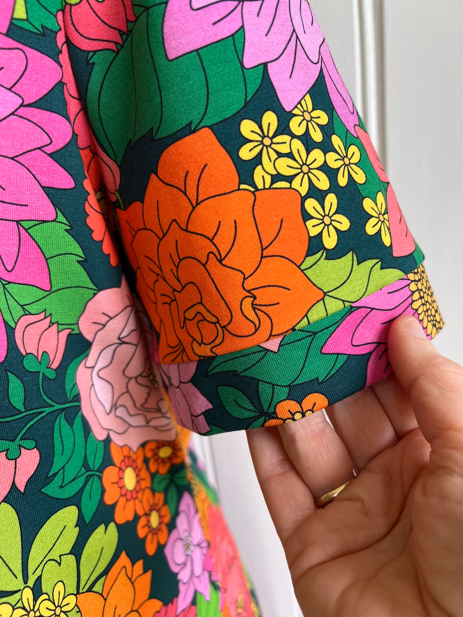 Modell Britt - floral euphoria