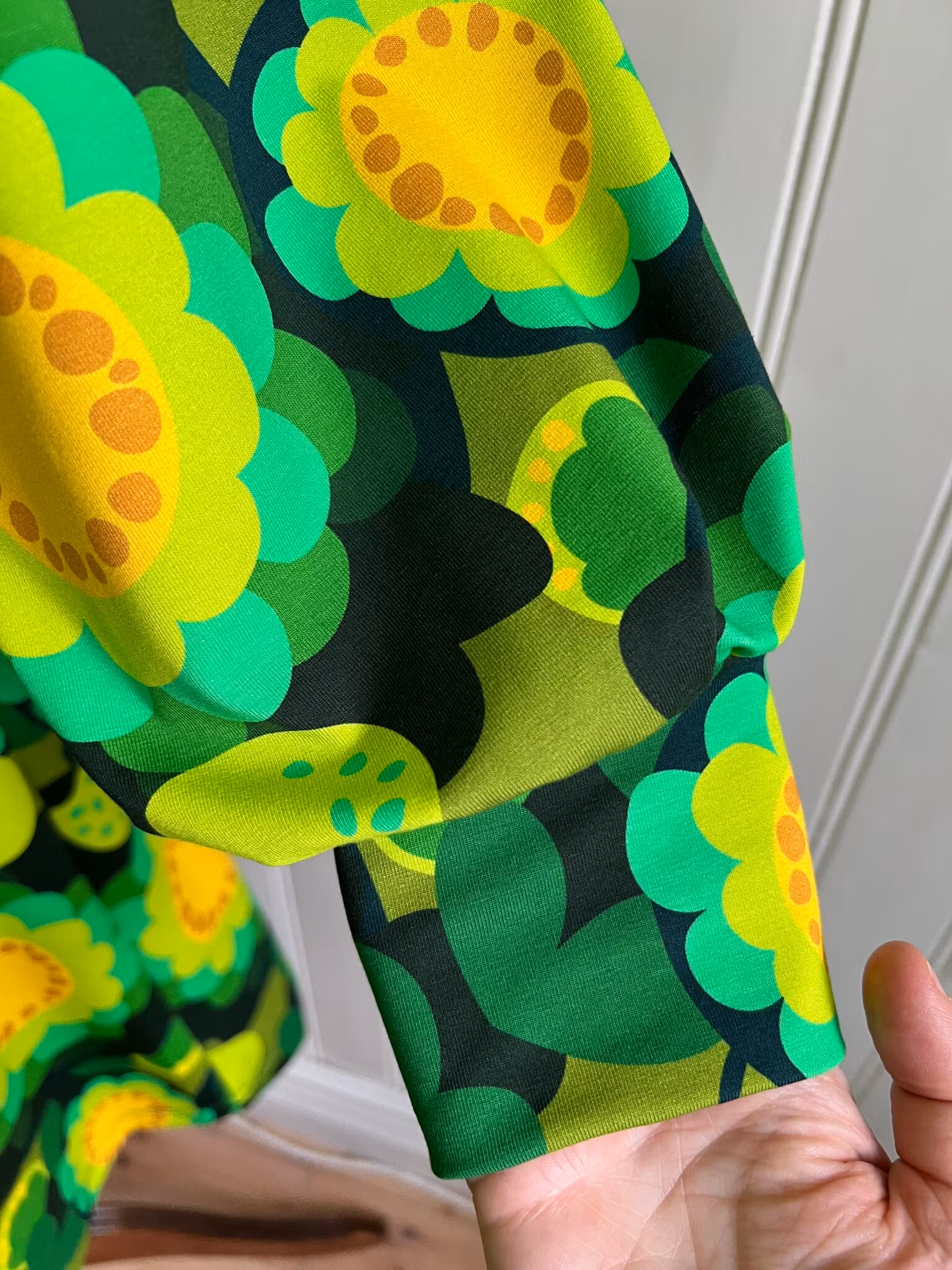 Modell Ingrid - delightful green