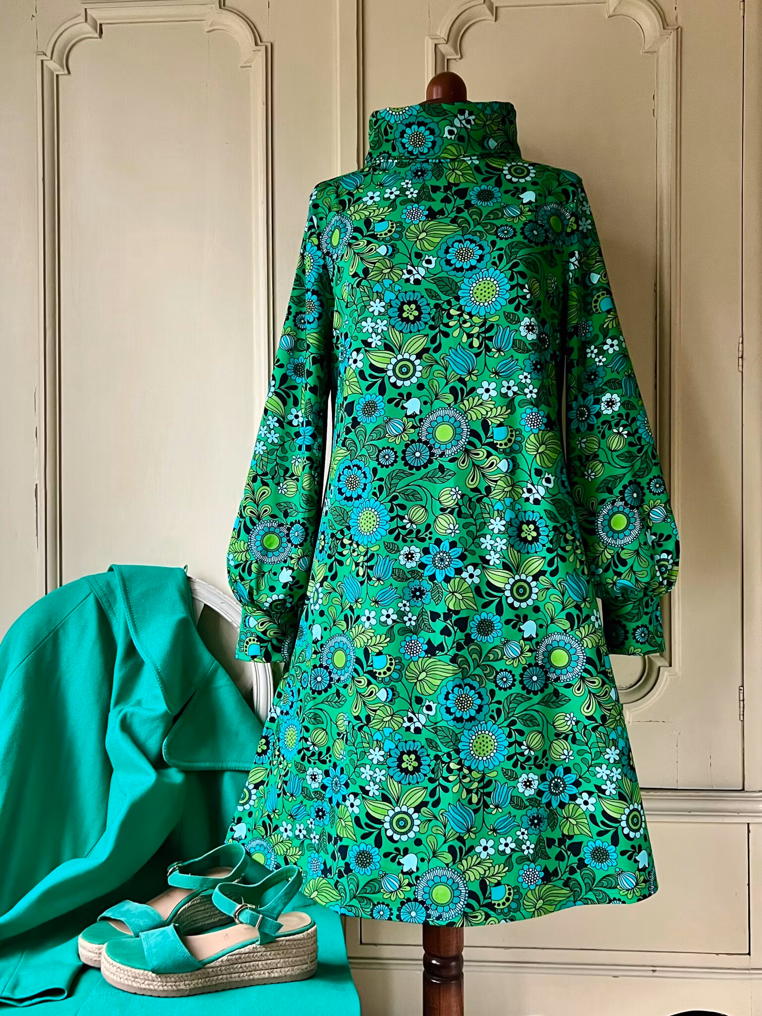 Modell Ingrid - queen in green