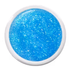 Macaron Gel 5g – Glittrande klarblå för drömmiga naglar
