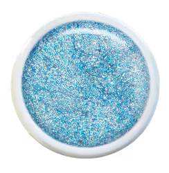Jeans Gel 5g – Ljusblå glittergelé med isig glans