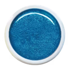 Pearly Petrol Gel 5g – Turkosblå glittergelé med tropisk glans