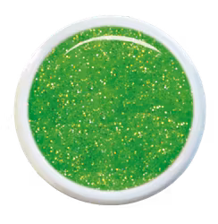 Pixie Green Gel 5g – Lysande grön glittergel för en elektrisk look