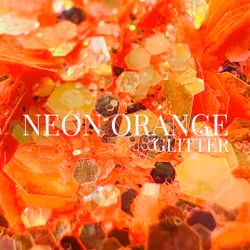 Neon Orange Glitter 5g