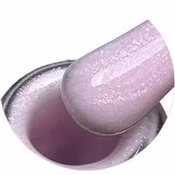 Groovy Rose 12ml – Rosaglitter gelélack för en lekfull och glittrande look